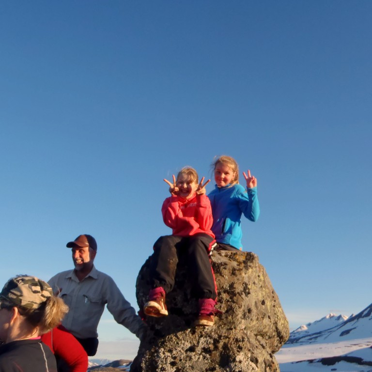 Komnar í stuð aftur