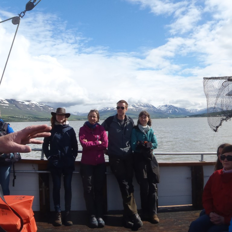 Anna Breiðfjörð , Julia Leschlorn og félagar.