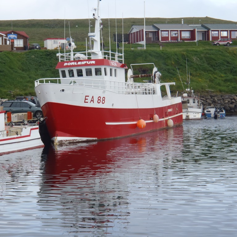 Þorleifur, Bátur Gylfa sem hann sigldi á umhverfis Grímsey.