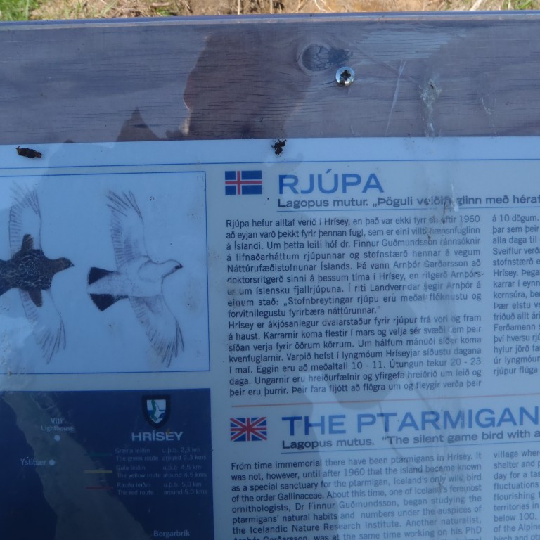 Upplýsingarskilti. Til fyrirmyndar