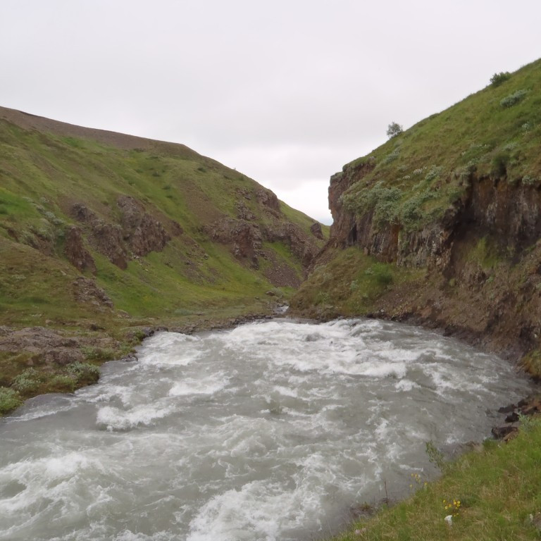 Hér fer Glerárglúfrið að dýpka