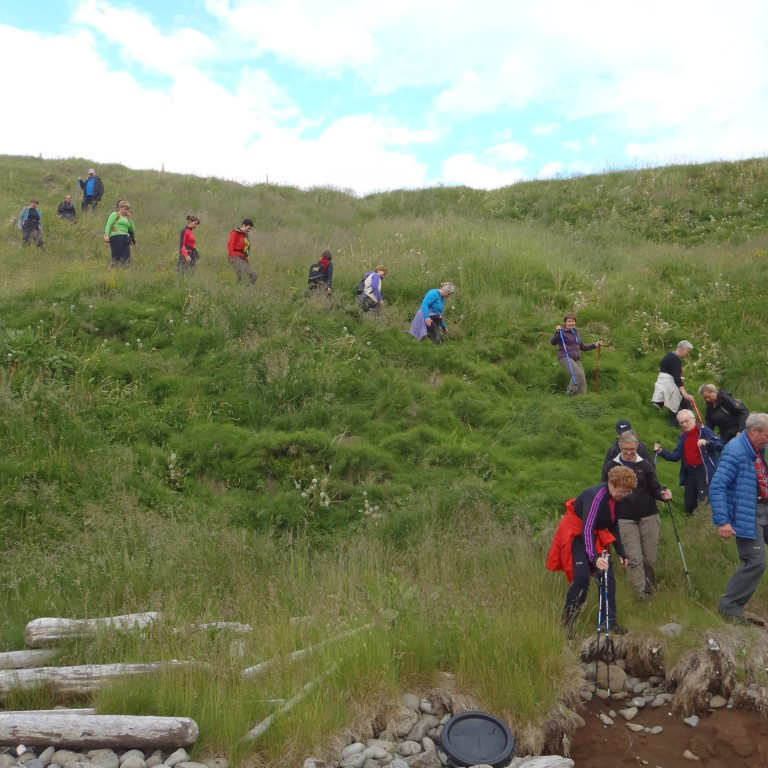 Smá bratti í lokin.