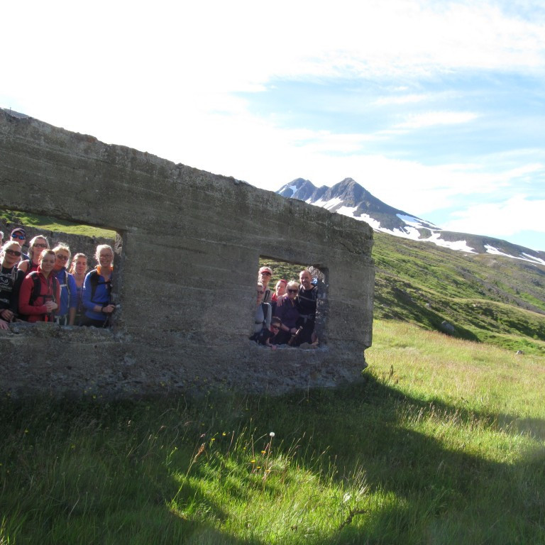 Í heimsók á Grund.