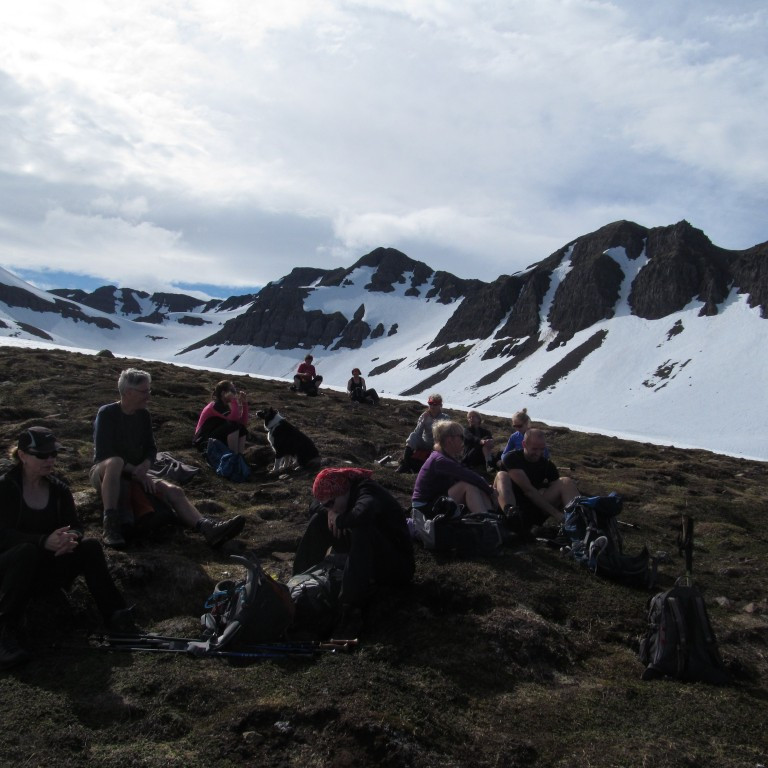 Möðruvallahnjúkur í baksýn.