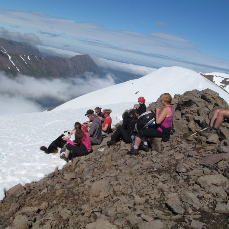 Notið sól og blíðu á Vatnsendahnjúk.