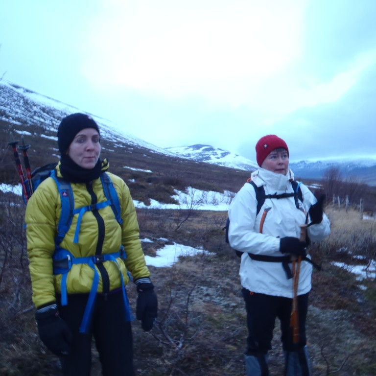 Líney og Kristrún Linda