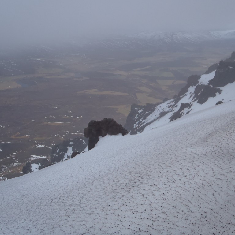 Horft í átt að Víkurskarði