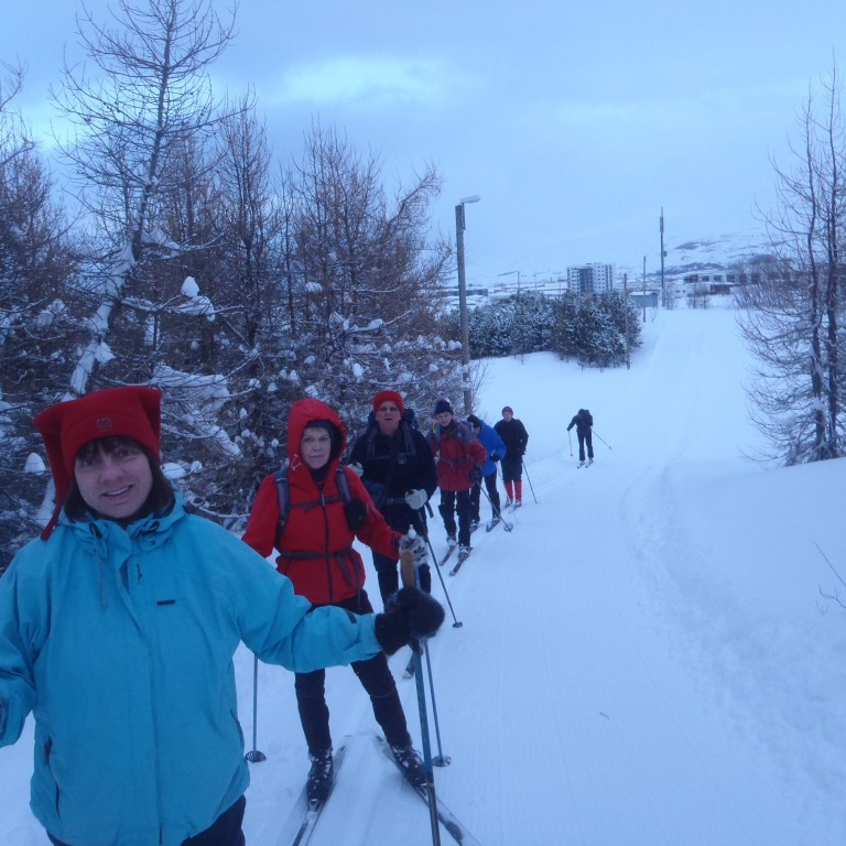 Upphaf ferðar var við Ljómatún