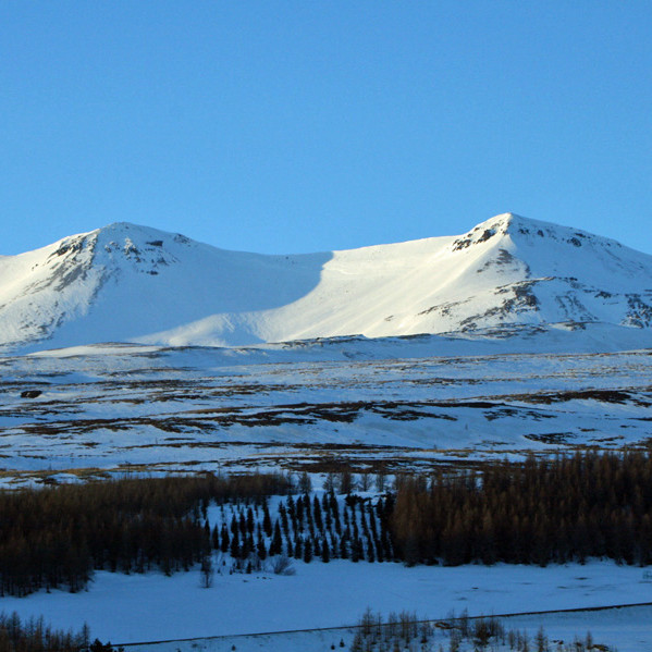 Horft vestur til Ytri- og Syðri-Súlu.