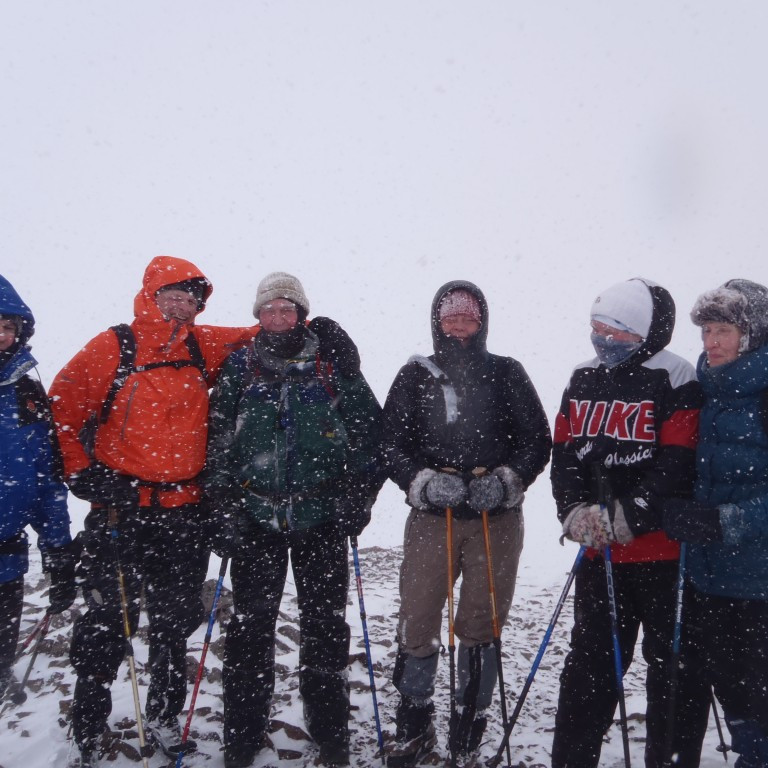 Skyggni var ekkert allt hvítt.