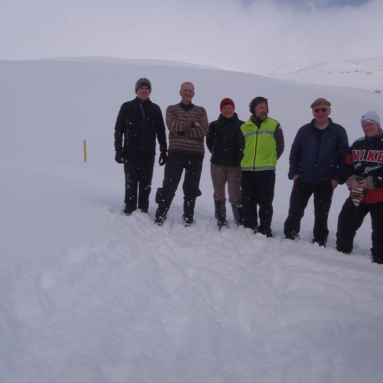 Hópurinn í ferðalok.