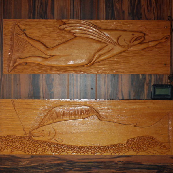 Listrænn útskurður Friðgeirs Jónssonar í Skógarfelli