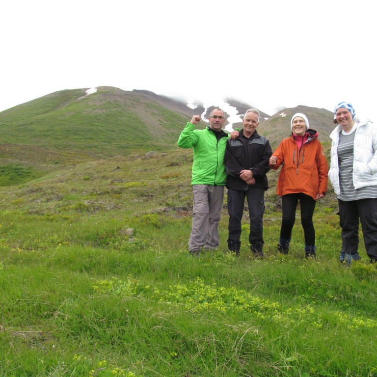 Góður dagur á fjöllum.