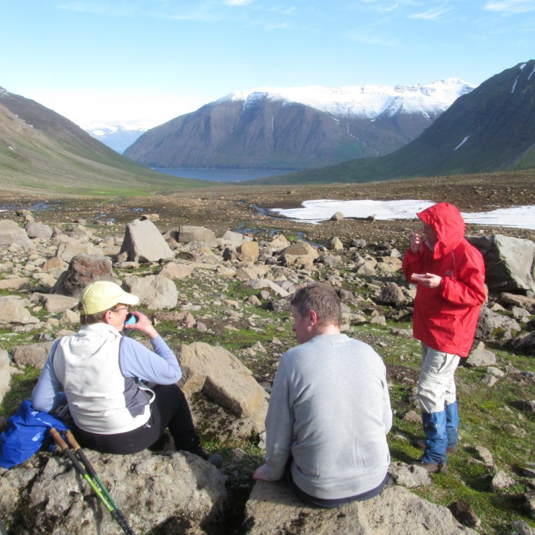 Gott var að komast á jafnsléttu.