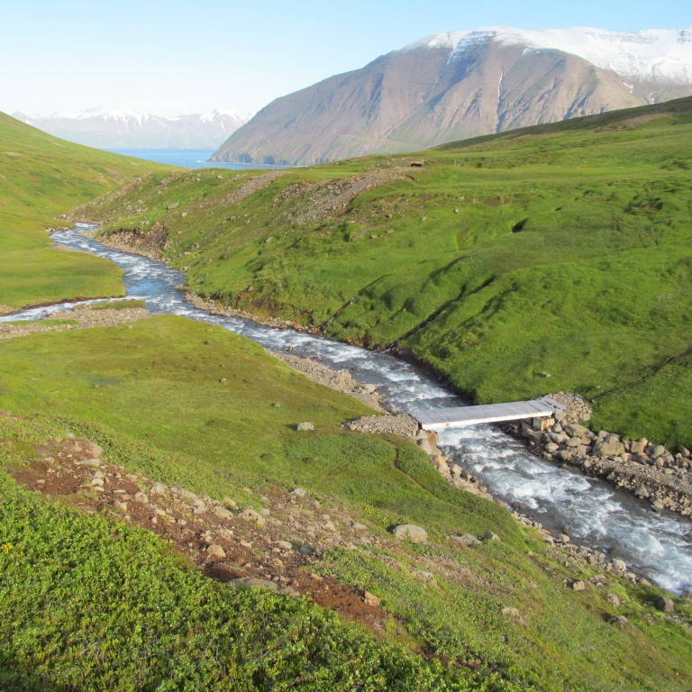 Ármót Rauðskarðsár og Syðriá.