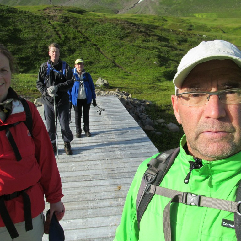 Brúin yfir Syðriá.