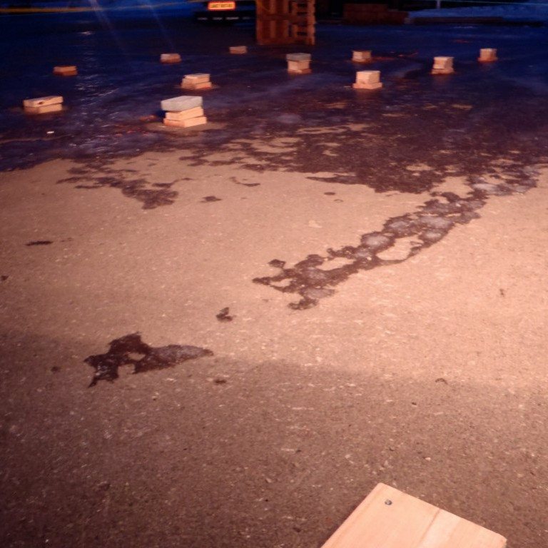 Búið að ganga frá hæðarbunktum