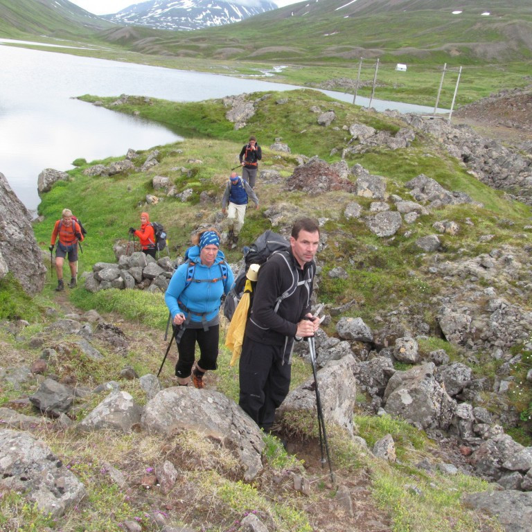 Í Hrafnagilshrauni.