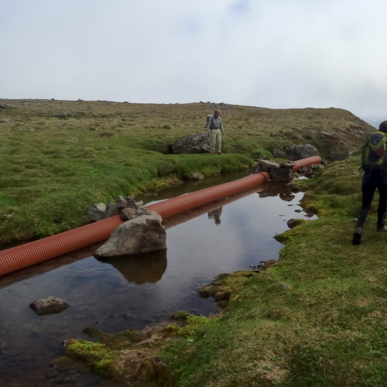 Afrennli til að koma í veg fyrir flóð.