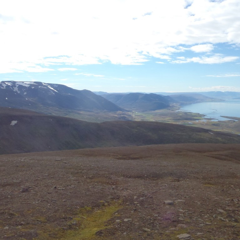 Skessuhryggur, Laufáshnjúkur, Laufásgrunn