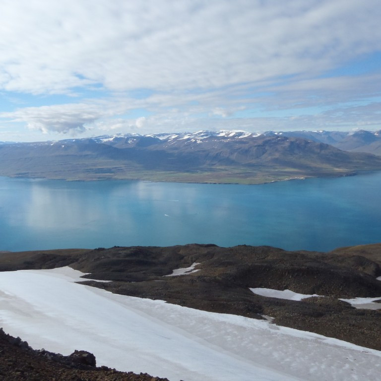 Kötlufjall, Þorvaldsdalur og Krossastaðahnjúkur.