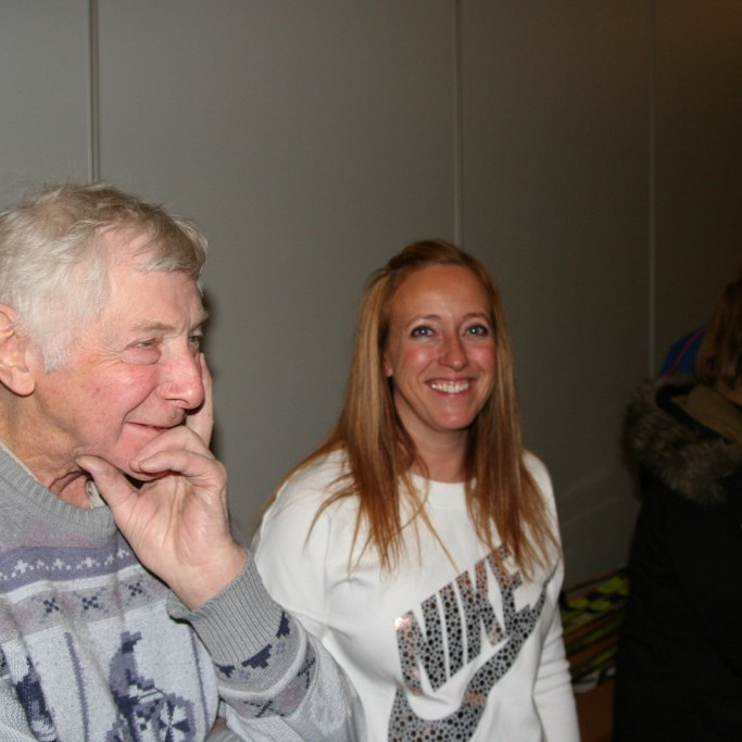 Viddi og Magga í Skíðaþjónustunni