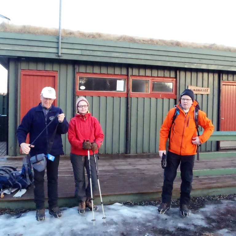 Lagt af stað frá Kjarnakoti