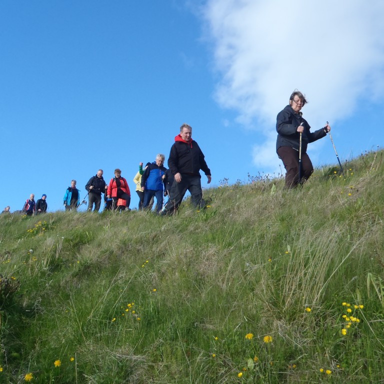 Gengið suður bakkana