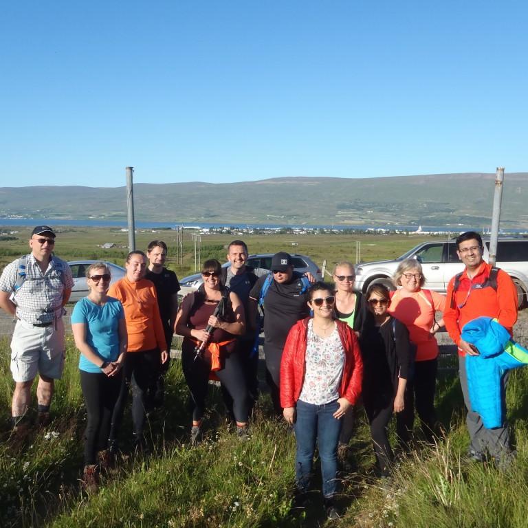 Upphaf ferðar við Kífsá