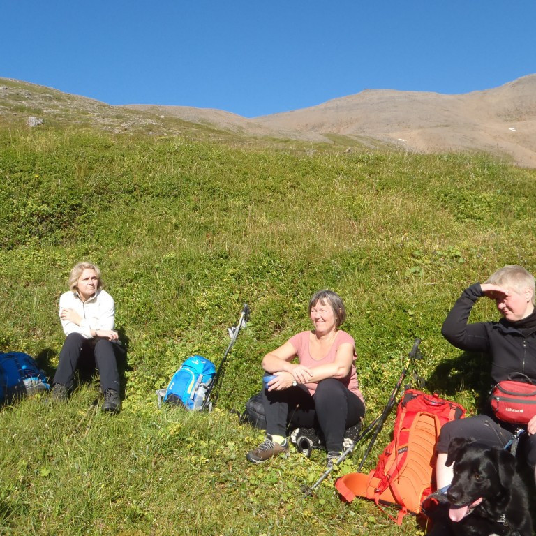 Það þarf líka að njóta ferðarinnar og útsýnisins.