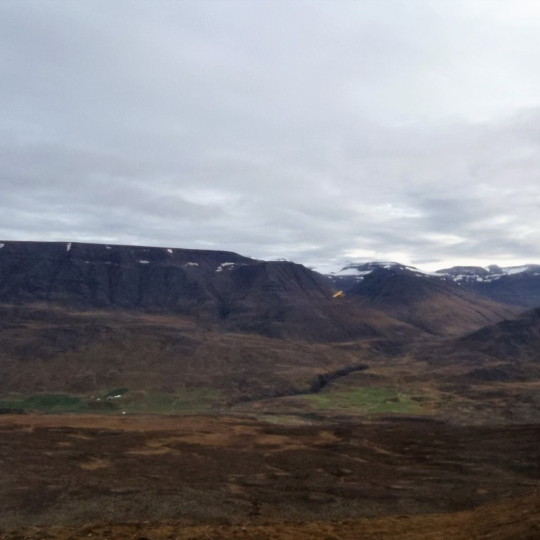 Landafjall, Þverárhnjúkur, Lambárdalur, Lambárhnjúkur og Hvítalækjarfjall.