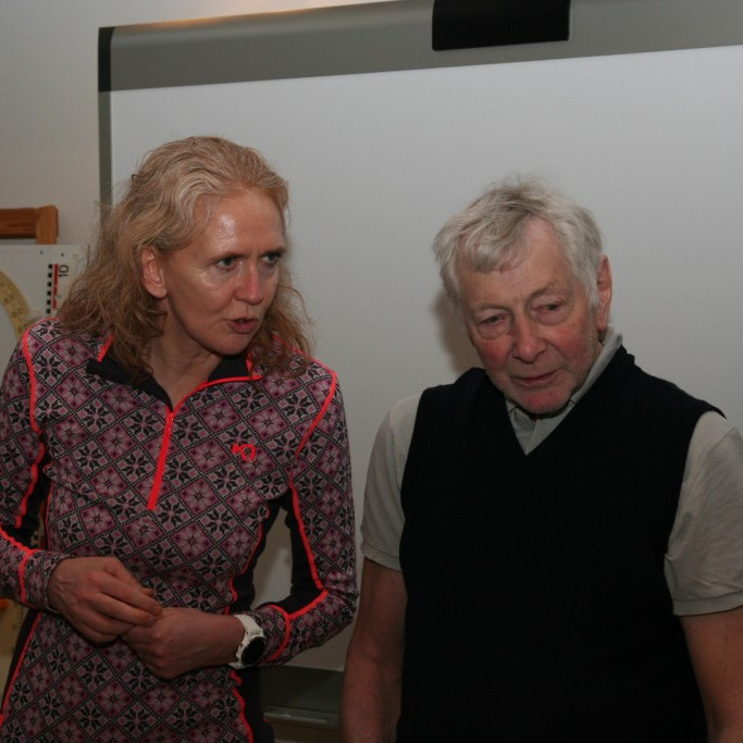 Viddi í góðum félagsskap