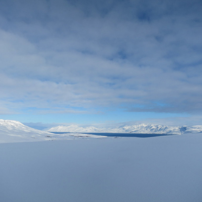 Séð út Eyjafjörð