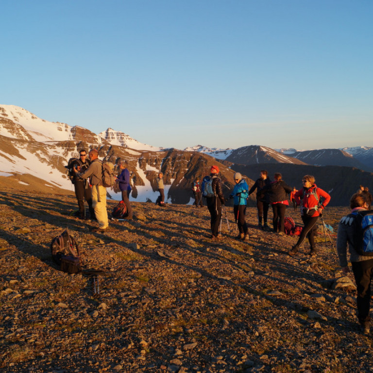 Héðan var fallegt útsýni.