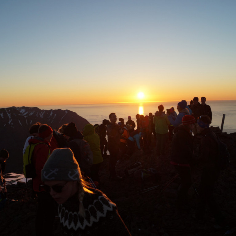 Útsýnið frábært.