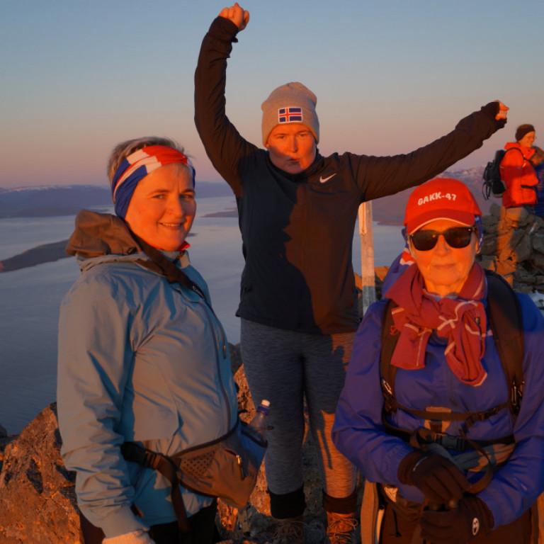 Mæðgur á toppnum.