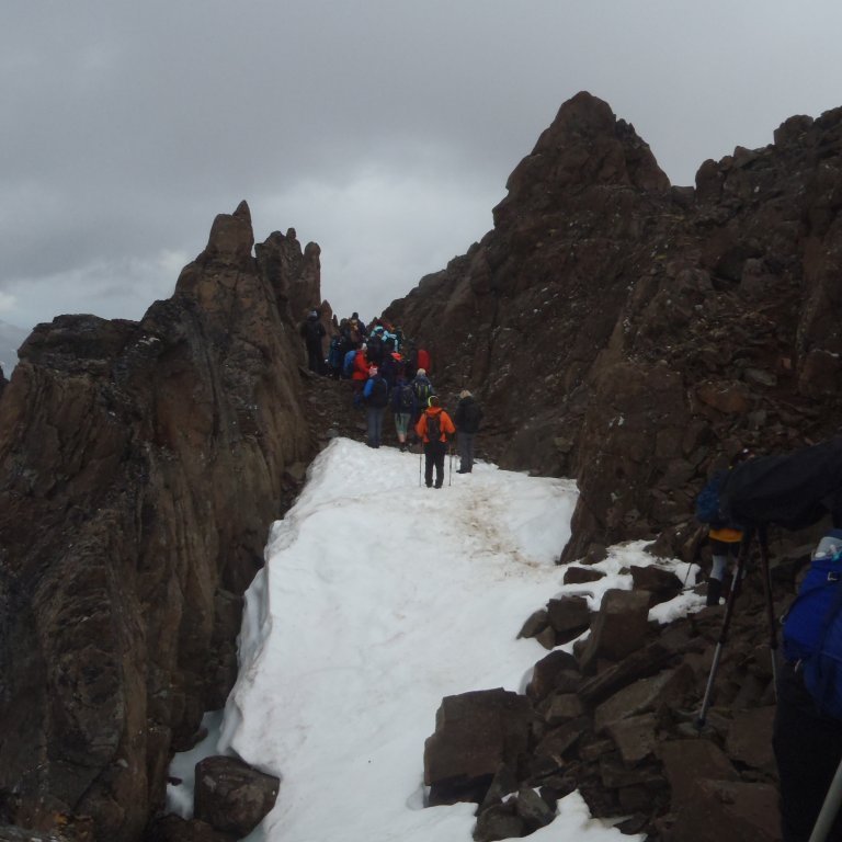 Leiðin gegnum Þtíklakka.