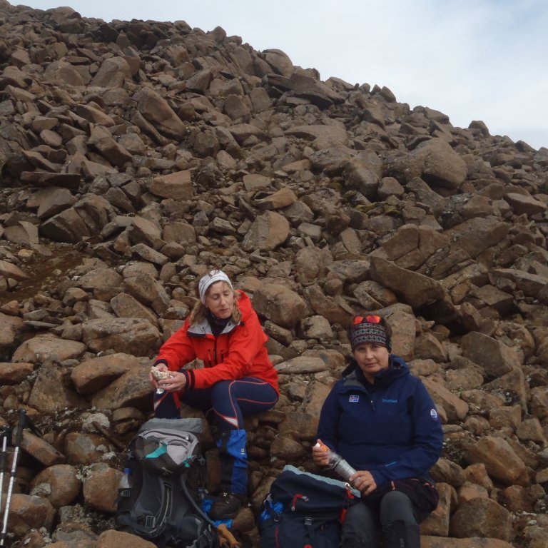 Kaffihlé við Bónda.