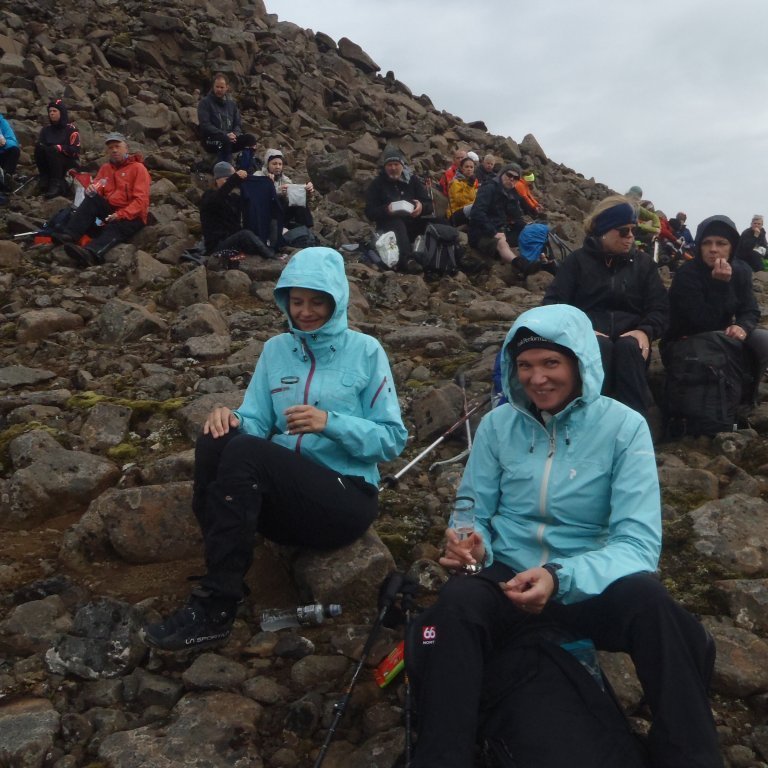 Kaffihlé við Bónda.