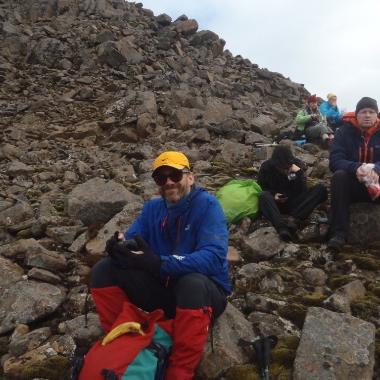 Kaffihlé við Bónda.