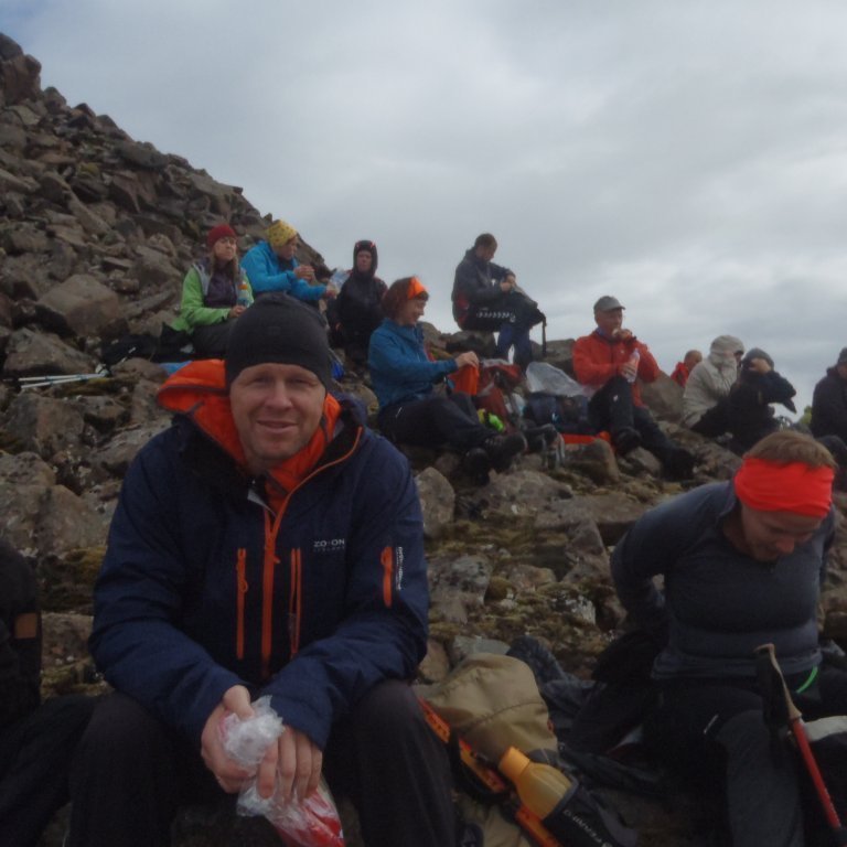 Kaffihlé við Bónda.