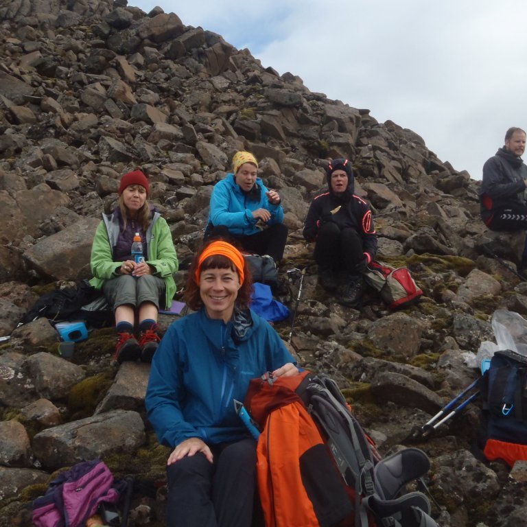 Kaffihlé við Bónda.