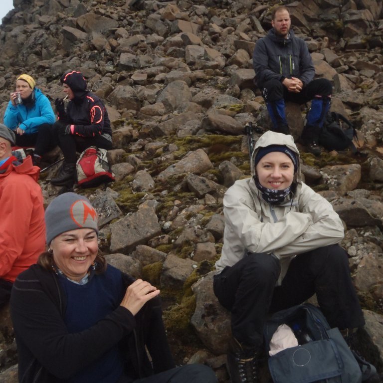 Kaffihlé við Bónda.