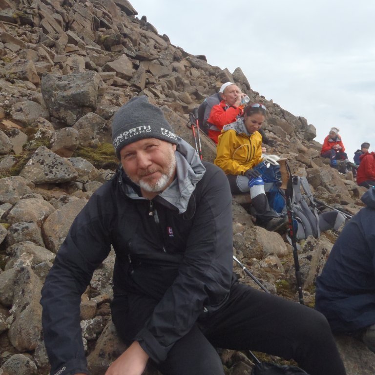 Kaffihlé við Bónda.