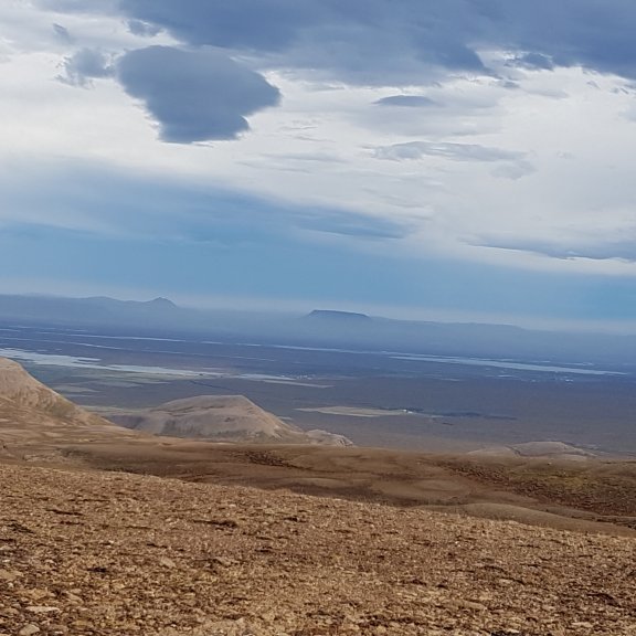 Horft yfir Kelduhverfi.