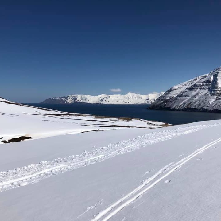 Skíðafærið var nokkuð gott