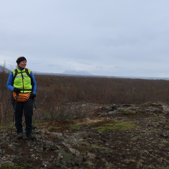 Ingibjörg Elín fararstjóri og leiðsögumaður.