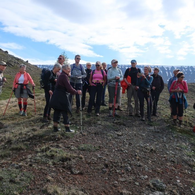 Ingibjörg Jónsdóttir bóndi í Villingadal sagði frá dalnum sínum.