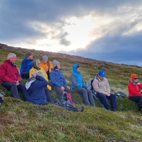 Sólstöðuganga í Hrísey 19. júní