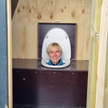 Gott myndefni áður en byrjað var að nota kamarinn.